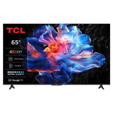 TCL 65P61K - Smart TV 65 pouces 4K LED UHD - HDR10 | Google TV | HDMI 2.1 | Commande vocale