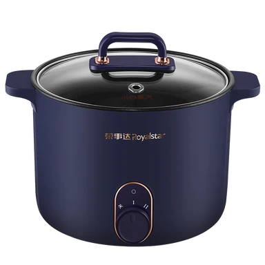 Royalstar Electric Cooking Pot 1.5L Serves 1-2 People φ18cm Electric Wok Multifunction Pot 1.5 L