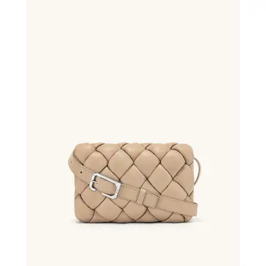JW PEI Maze Crossbody Tas – Almond