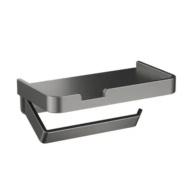 ochama x J.ZAO Toiletrolhouder zonder boren - aluminium - toilet en badkamer Papieren Handdoekhouder