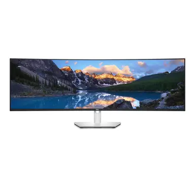 DELL UltraSharp U4924DW LED-display 124,5 cm (49") 5120 x 1440 pixels 5K Ultra HD LCD zwart, zilver