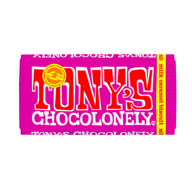 Tony's Chocolonely Milk Caramel Biscuit 180g