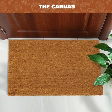 Coco & Coir Doormat The Canvas Natural