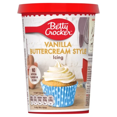Betty Crocker Vanilla Buttercream Icing 400g