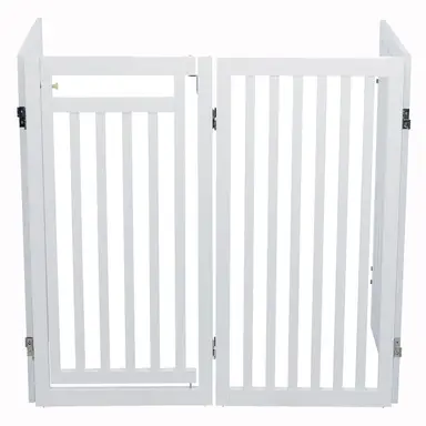 Hondenhek Wit 60-160 x 81 cm