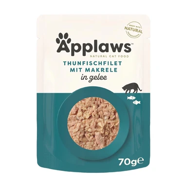 Applaws - Nassfutter für Katzen 70 g Beutel - Thunfisch Makrele