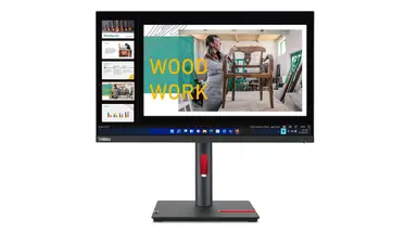 Lenovo ThinkVision P24q-30 LED-scherm 60,5 cm (23.8") 2560 x 1440 pixels Quad HD zwart