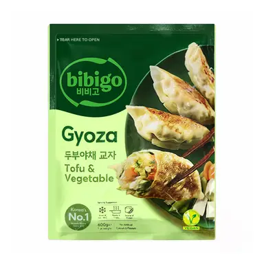 Bibigo Tofu & Vegetable Gyoza Dumpling 600g 必品阁豆腐素菜煎饺