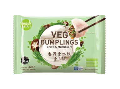 Xiangyuan Vegetarische Drie-Fraiche Dumplings Water Dumplings 450g