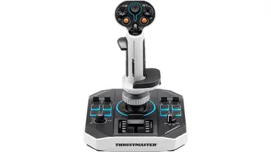 Thrustmaster Sol-R 1 Zwart, Wit USB Flightstick Analoog/digitaal PC
