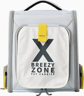 PETKIT X-Zone Grau – Katzen-Tragetasche – Hunde-Tragetasche – Leicht – Einfach faltbar X-Zone Grau
