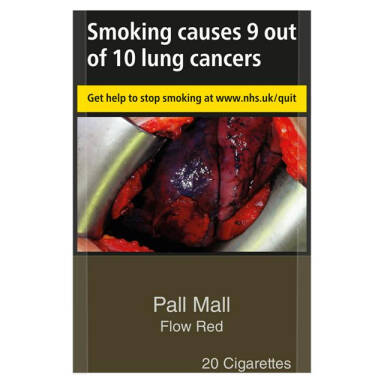 Pall Mall Flow Red King Size 20 Cigarettes