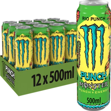 MONSTER Juiced Rio Punch 12x500ml  [Incl. €1.80 deposit] Rio