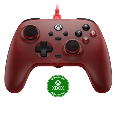 GameSir T7 Wired Xbox Controller with Hall Effect Joysticks and Triggers, Plug & Play Gamepad for Xbox Series X|S, Xbox One, WindowsWin10/Win11, Steam (Red)