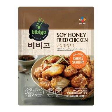 Bibigo Gebratenes Hähnchen nach koreanischer Art mit Soja-Honig-Sauce 350g