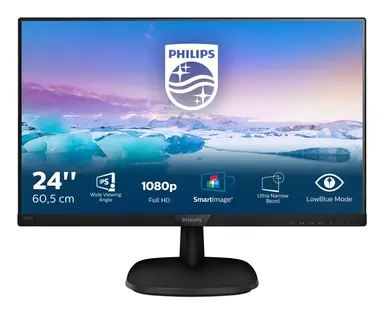 Philips V Line Moniteur LCD Full HD 243V7QDSB/00