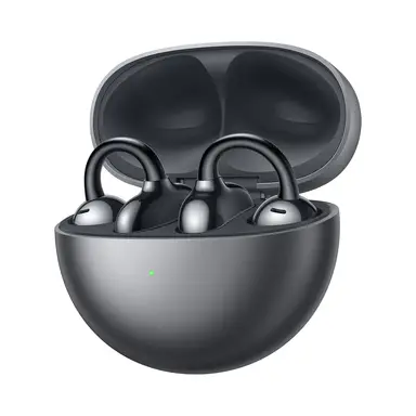 Huawei FreeClip Casque True Wireless Stereo (TWS) Crochets auriculaires Appels/Musique USB Type-C Bluetooth Noir