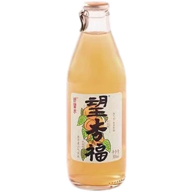 HOPE WATER apricot flavour soda drink 300ml 望杏福杏子复合碳酸饮料300ml