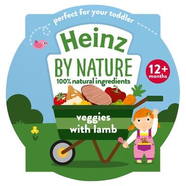 Heinz Veggies With Lamb Baby Food Tray 12+ Months 200g