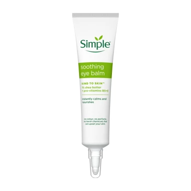 Simple  Soothing Eye Balm Kind to Skin Eye Care 15 ml
