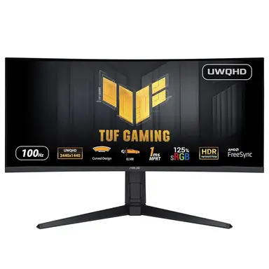 ASUS TUF Gaming VG34VQEL1A computer monitor 86,4 cm (34") 3440 x 1440 Pixels LED Zwart
