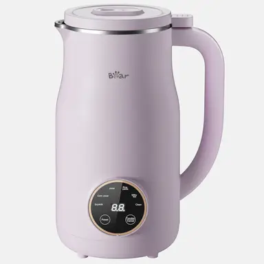Bear Soymilk maker 600ml, geschikt voor 1-3 personenstem