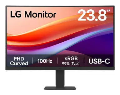 LG 24U421A-B écran plat de PC 60,5 cm (23.8") 1920 x 1080 pixels Full HD LED Noir