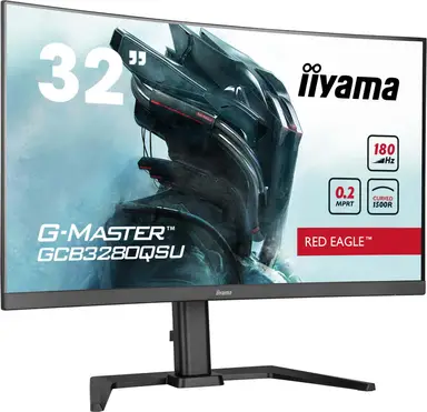 iiyama G-MASTER GCB3280QSU-B2 computer monitor 80 cm (31.5") 2560 x 1440 Pixels Dual QHD LED Zwart