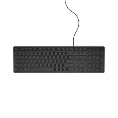 DELL bekabeld toetsenbord - KB216 - VS internationaal (QWERTY) - zwart - (RTL BOX)
