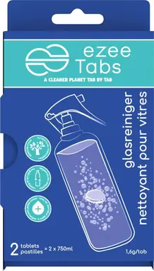 EZEE Tabs Glasreiniger 2-Pack (2 x 1,6g)