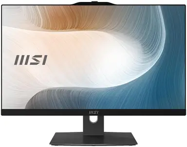 MSI Modern AM242P 1M-1223EU All-in-One-pc/workstation Intel Core 5 120U 60,5 cm (23,8") 1920 x 1080 pixels 8 GB DDR5-SDRAM 512 GB SSD Windows 11 Pro Wi-Fi 6E (802.11ax) Zwart