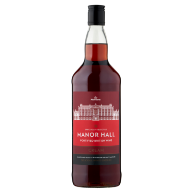 Morrisons Specially Selected Manor Hall Fortified British Wine Cream 1 Litre