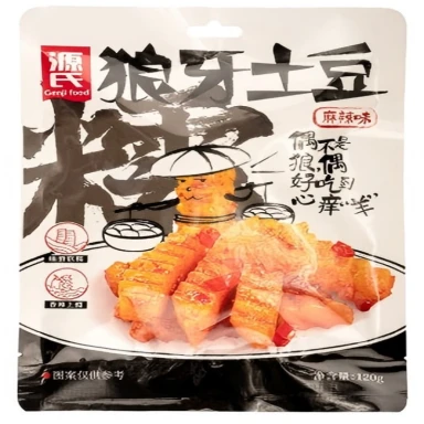 Genji Potato_Spicy Flavour 120g 源氏狼牙土豆_麻辣味120g