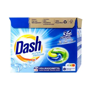 Dash Alpine Fresh Capsules 448,2 g - 18 WL