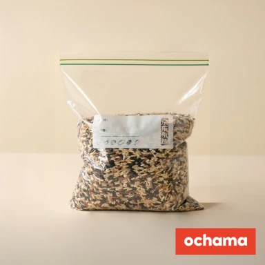 J.ZAO 50pcs Food Storage Bags, Double Seal, Reusable, Ziplock Bags for Food Storage, Snacks, Fruits - Medium,28*20.8cm
