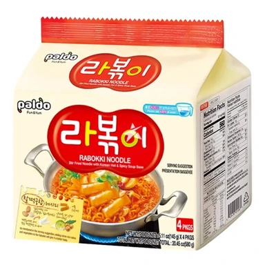 Paldo Rabokki 135 g (4-pack)