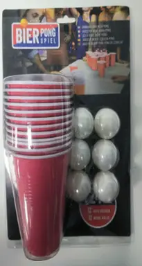 Set de Beer Pong - 24 Pièces