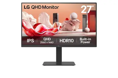LG 27BA54QB-B computermonitor 68,6 cm (27") 2560 x 1440 pixels Quad HD LCD zwart