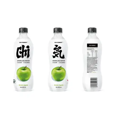 GKF Sparkling Water- Green Apple 元氣森林氣泡水-青蘋果480ml