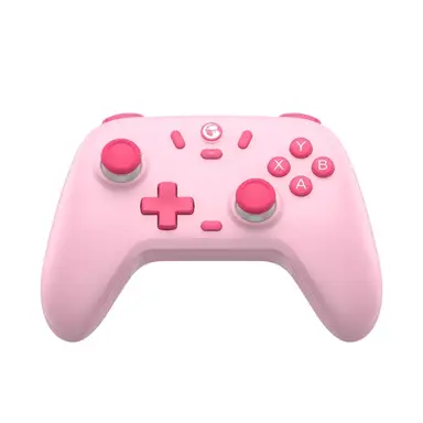 GameSir T4 Nova Lite Blush Pink Multi-Platform Tri-Mode Connectivity Game Controller Blush Pink for Nintendo Switch / Android / iOS / Windows PC/Steam