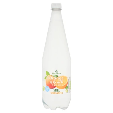 Morrisons Still Orange & Peach Water 1 L