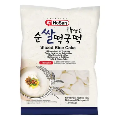 A+ Hosan Gesneden Rijstcake (Teokguk) 500g