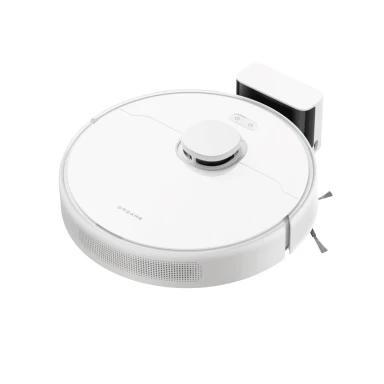 Dreame D9 Max Gen 2 White, 6000Pa Robot Vacuum Cleaner, LDS Navigation, Multiple Maps,240mins Runtime, Suitable for Floors/Carpets/Pet Hair, WiFi/Alexa/APP Control