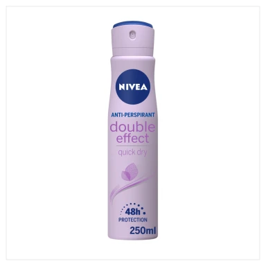 NIVEA Double Effect Anti-Perspirant Deodorant 250ml
