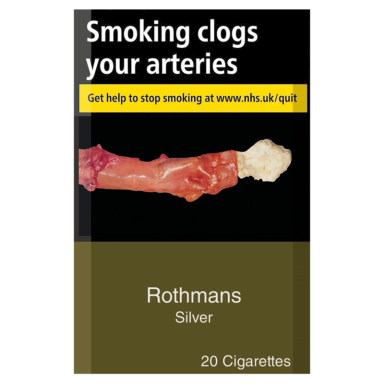 Rothmans Silver 20 pack