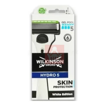 Wilkinson Hydro5 Rasoir voor huidbescherming, witte editie, 1 stuk