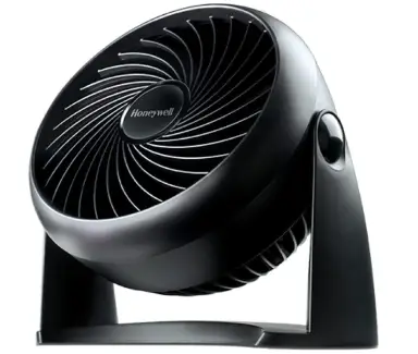 Honeywell Turbo Force Power Fan, (Quiet Operation Cooling, 90° Variable Tilt, 3 Speed Settings, Wall Mount Feature, Table Fan)