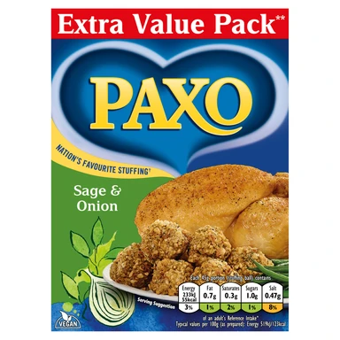 Paxo Sage & Onion 340g