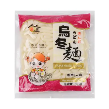 TS Udon 1pc 樂し家單包烏冬200g