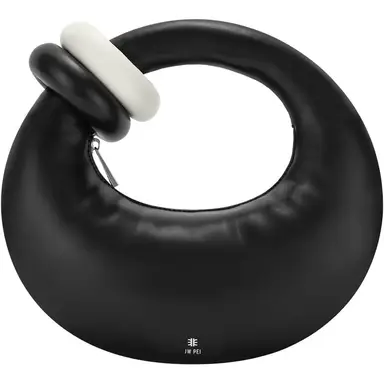 JW PEI Abacus ronde schoudertas - Zwart